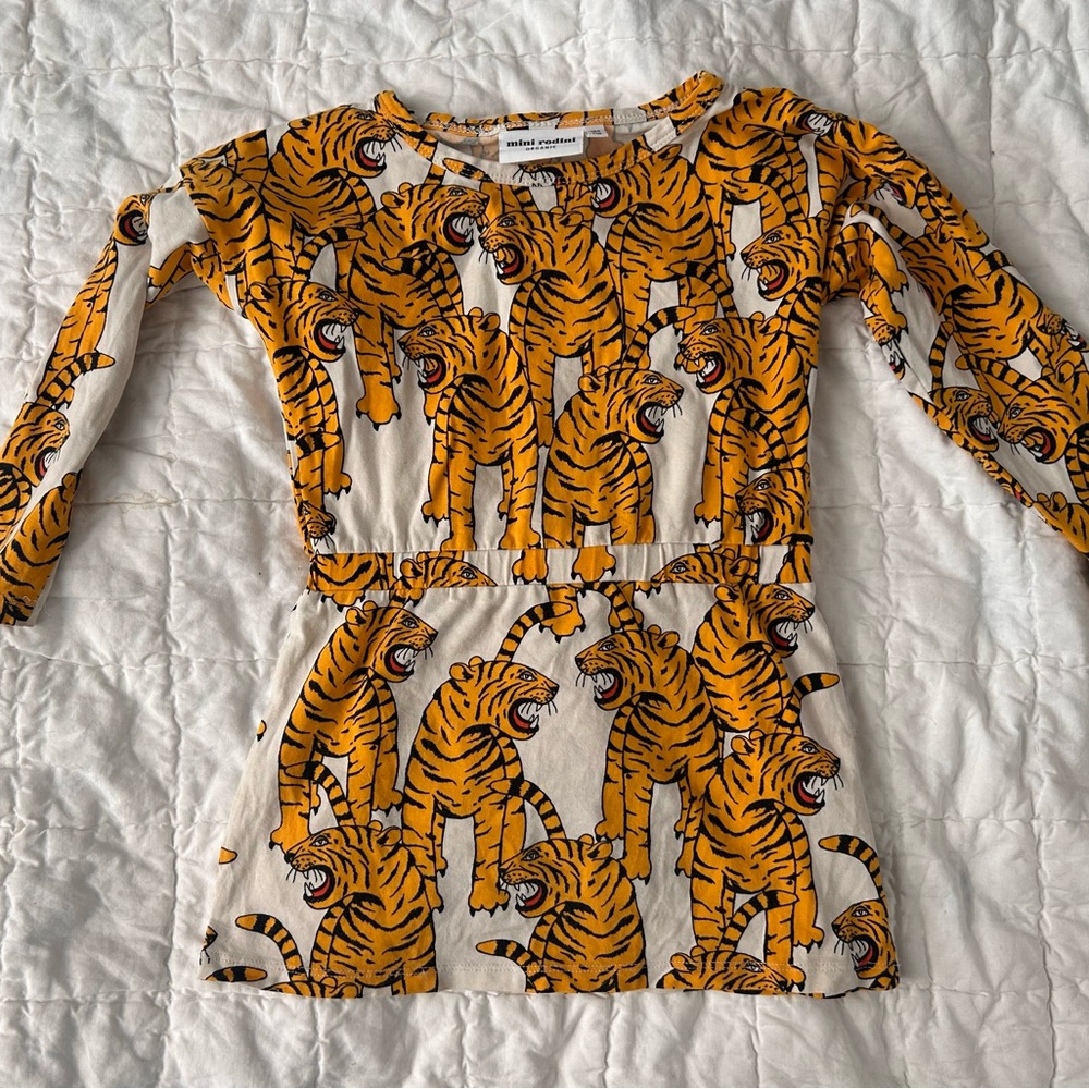 Mini rodini tiger print Dress